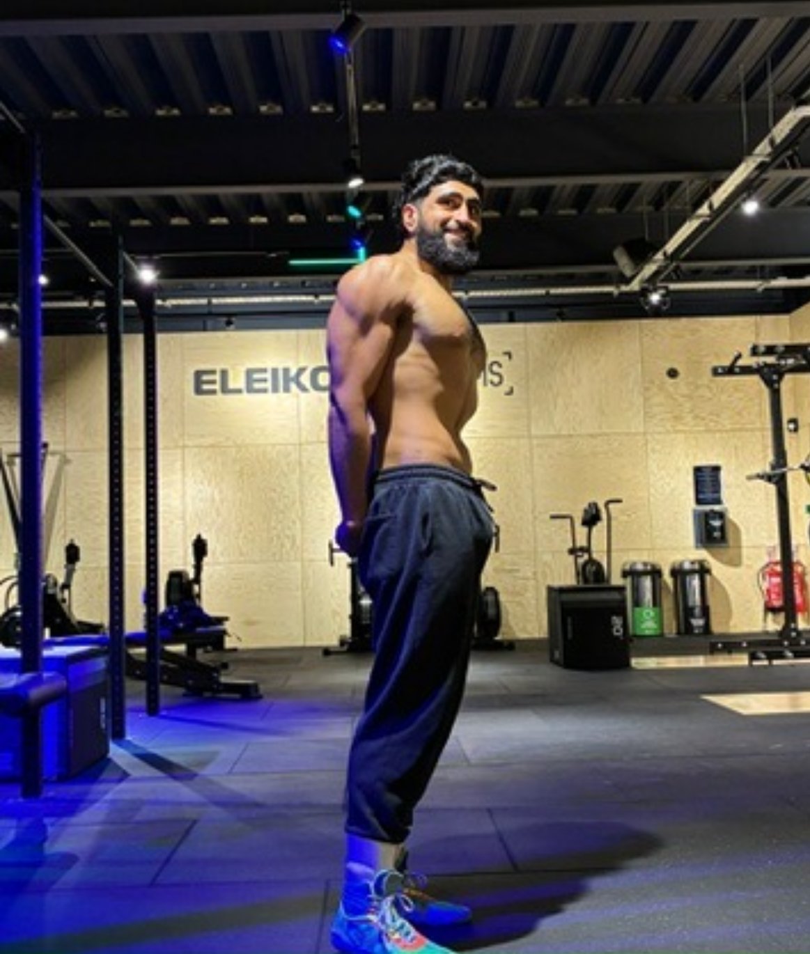 Client back transformation progress, before and after